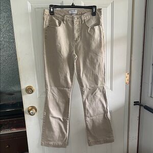Oat New York Cream Flare & Wide Leg Jeans